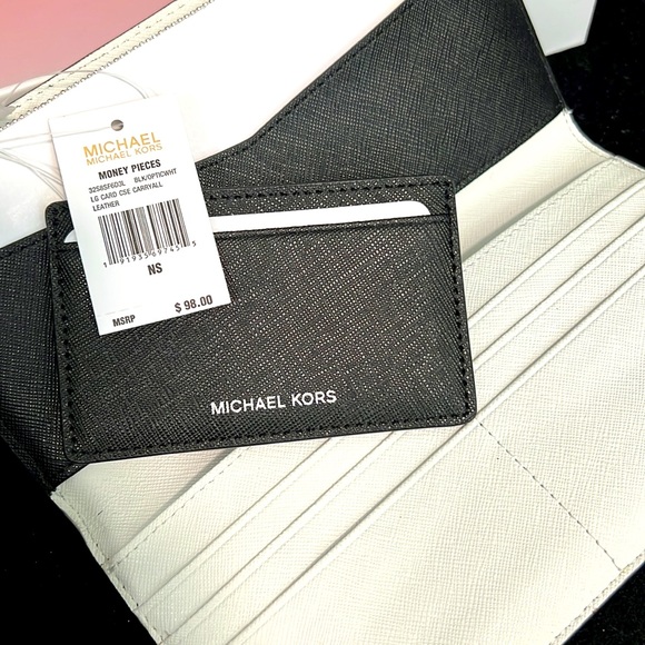 Michael Kors Wallet Carryall with additional Card Case. NWT.  32S8SF6D3L - Picture 9 of 9